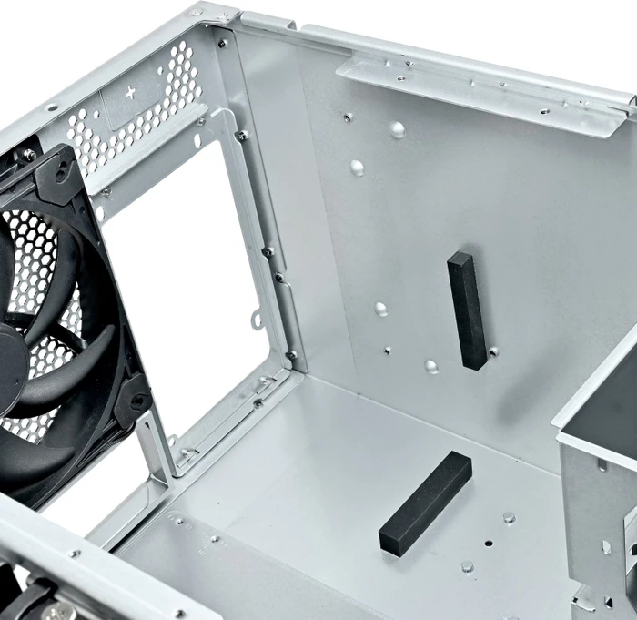SilverStone RM53-502, Rackmount Server, schwarz/grau, 5HE, ATX