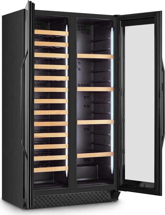 Caso WineChef Duo 122 Side-by-Side black