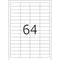 Herma Etiketten Premium, 48.3x16.9mm, weiß, matt, 200 Blatt (12800 Etiketten) Vorschaubild