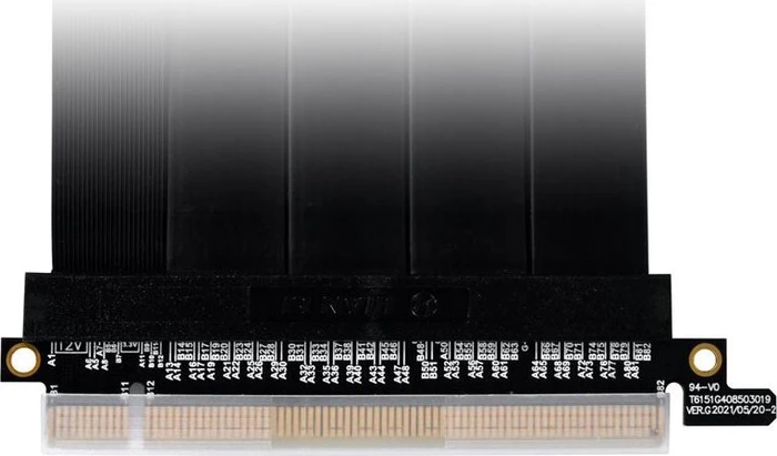 Lian Li Riser Card Kabel, gerade, PCIe 4.0, 900mm, schwarz