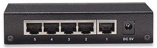 Intellinet Desktop Gigabit Switch, 5x RJ-45