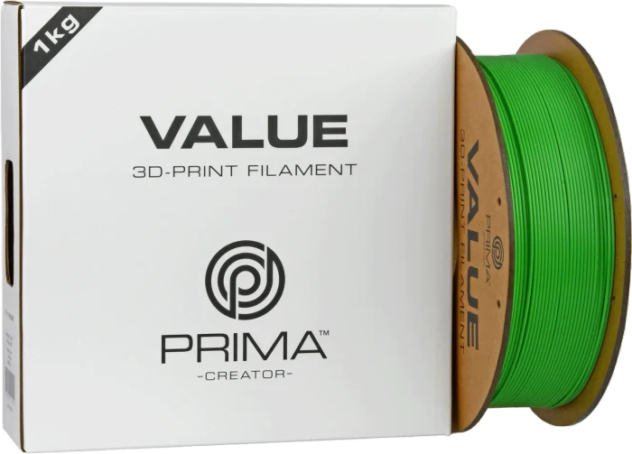 PrimaCreator PrimaValue ABS, grün, Spule, 1.75mm, 1.00kg