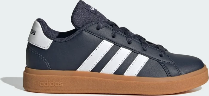 adidas Grand Court Lifestyle Tennis Lace-Up shadow navy/cloud white/gum (Junior)