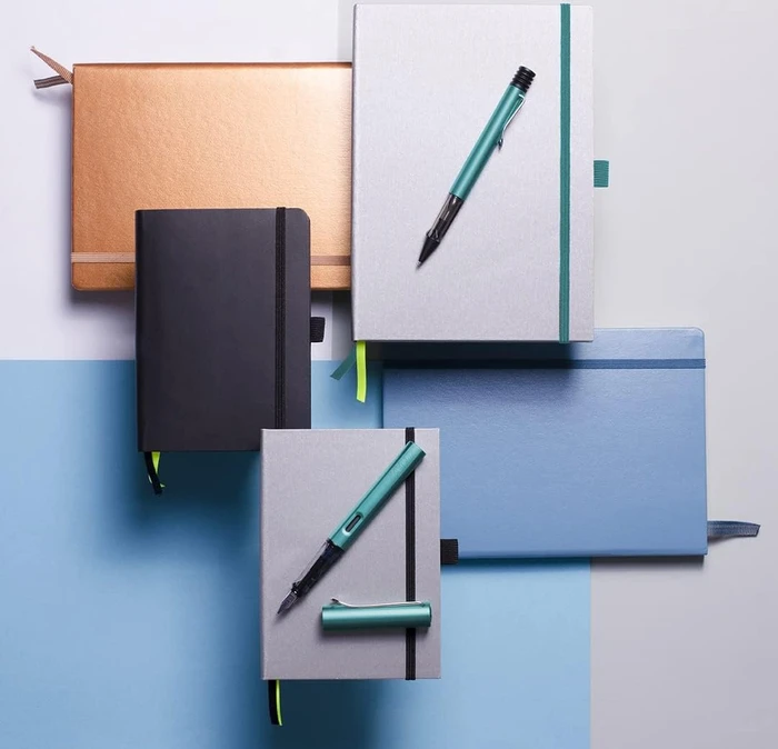 Lamy AL-star Kugelschreiber blue green