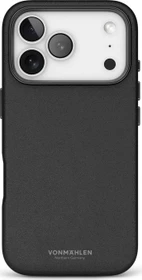Vonmählen Like Leather Case für Apple iPhone 17 Pro Max schwarz