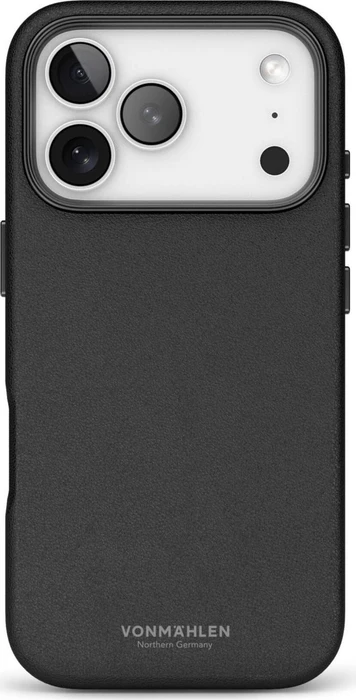 Vonmählen Like Leather Case für Apple iPhone 17 Pro Max schwarz