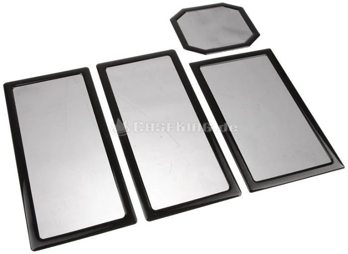 DEMCiflex Staubfilter Set für Corsair 300R schwarz/schwarz