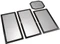 DEMCiflex Staubfilter Set für Corsair 300R schwarz/schwarz Vorschaubild