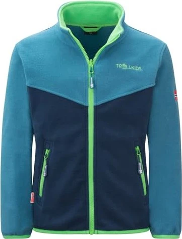 Trollkids Oppdal XT Funktionsjacke fresh green (Junior)