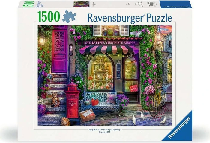 Ravensburger Puzzle Liebesbriefe und Schokolade