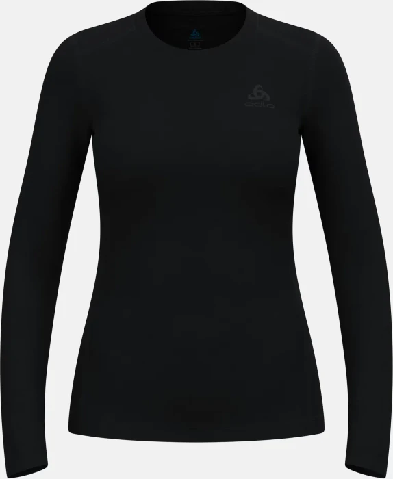 Odlo Natural Merino 200 Baselayer Funktionsshirt langarm schwarz (Damen)