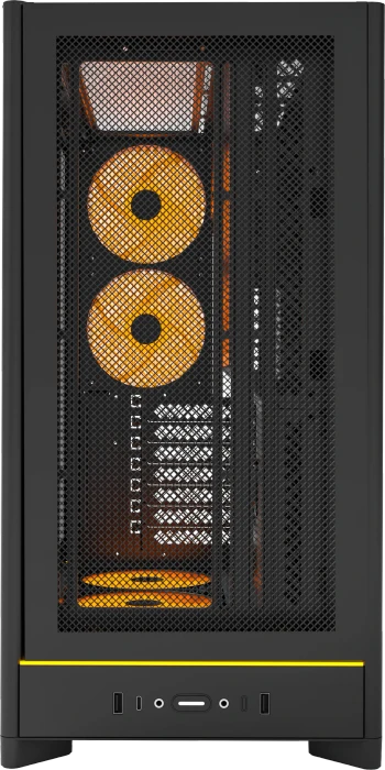 Montech HS01 Pro Black, Glasfenster