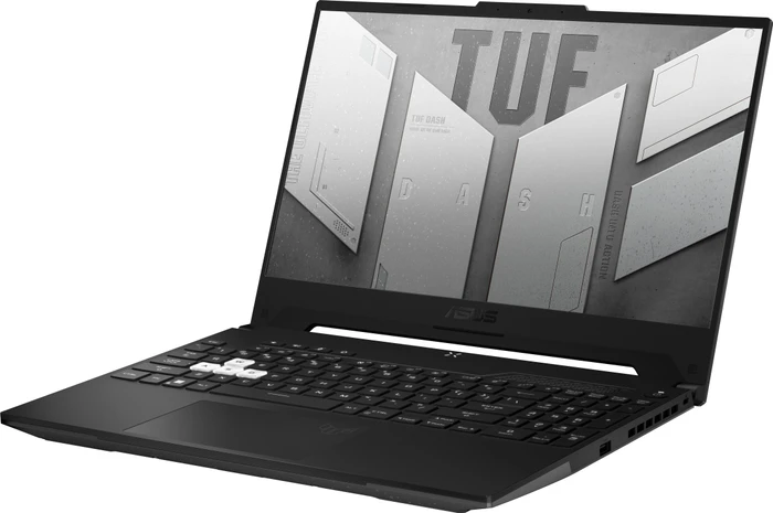 ASUS TUF Dash F15 FX517ZR-HN004W, Black, Core i7-12650H, 16GB RAM, 512GB SSD, GeForce RTX 3070, DE