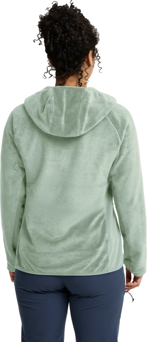 Jack Wolfskin Rotwand Hooded Full-Zip Fleece Funktionsjacke green zinnia (Damen)