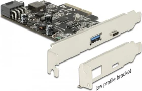DeLOCK 1x USB-C 3.1, 1x USB-A 3.1, PCIe 3.0 x4 (89606)