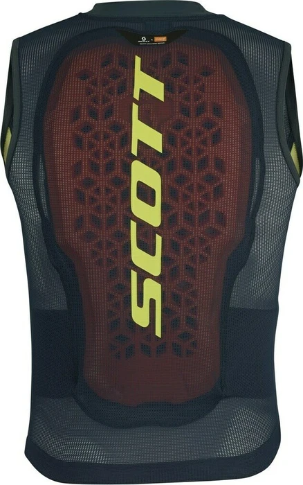 Scott Airflex Protektorenweste blue nights/lime yellow (Junior)
