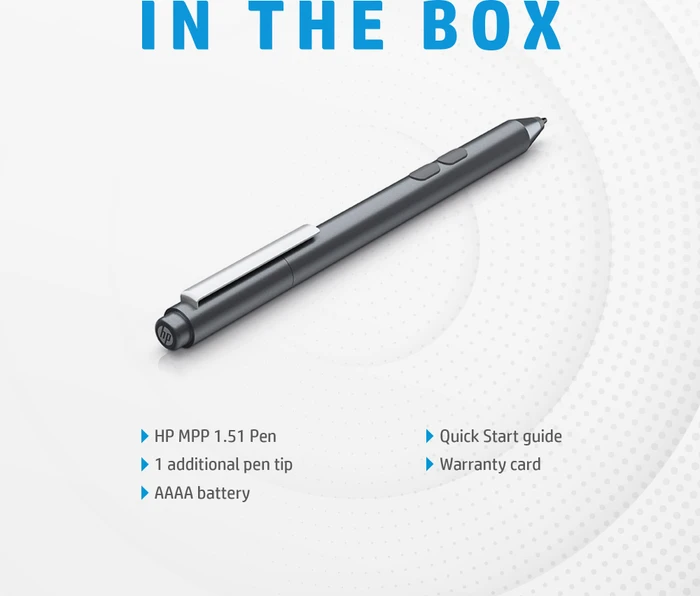 HP MPP 1.51 Stift silber (3V2X4AA) – Bild 4 von 6