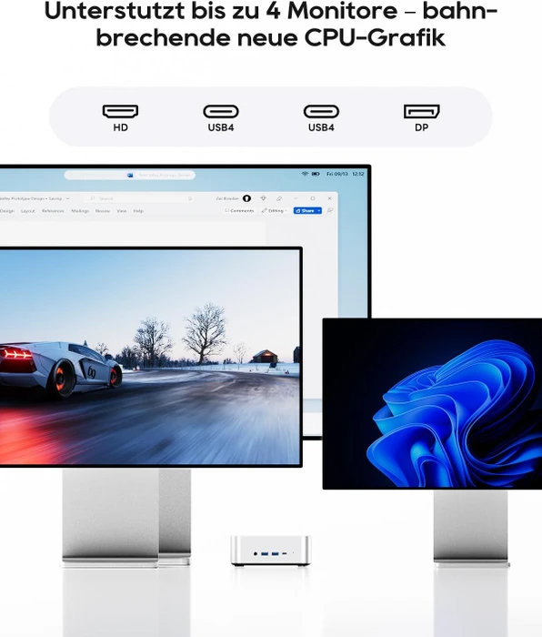 Aoostar Maco, Ryzen 7 PRO 6850H, 24GB RAM, 1TB SSD