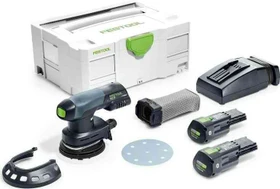 Festool ETSC 125 Li 3.1 I-Plus Akku-Exzenterschleifer inkl. Systainer + 2 Akkus 3.1Ah