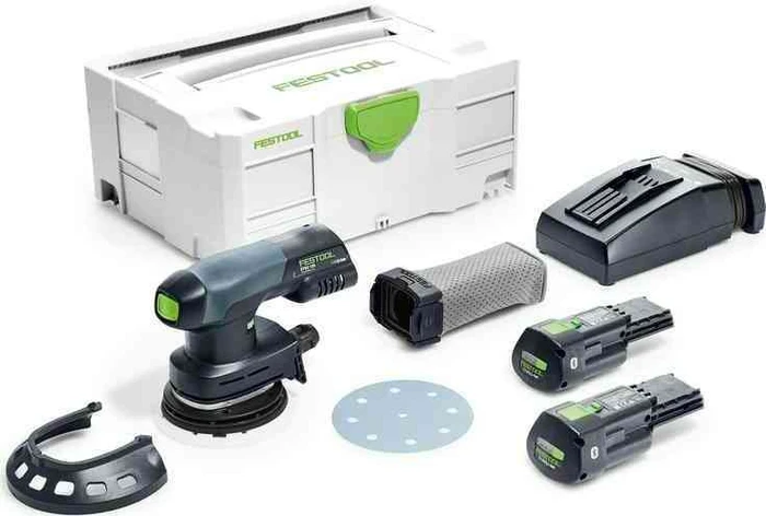 Festool ETSC 125 Li 3.1 I-Plus Akku-Exzenterschleifer inkl. Systainer + 2 Akkus 3.1Ah