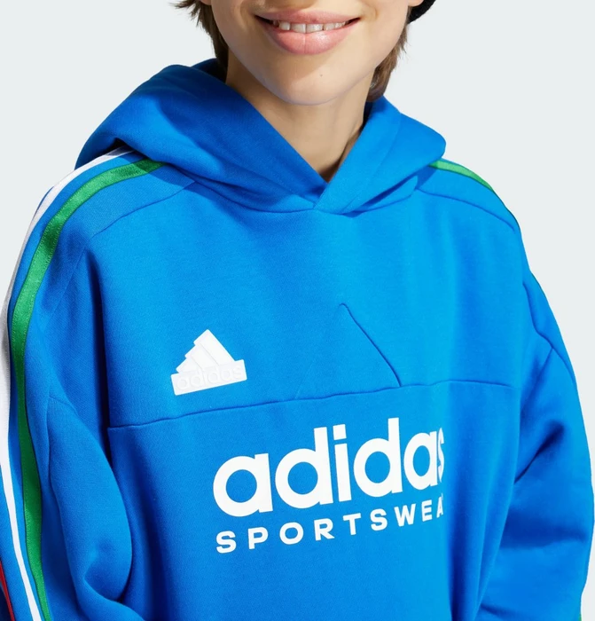 adidas Tiro Nations Pack Hoodie blau (Junior)