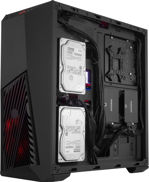 Cooler Master MasterBox K501L, schwarz, Acrylfenster