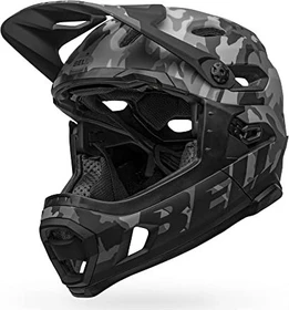 Bell Super DH Spherical Fullface-Helm matte/gloss black camo