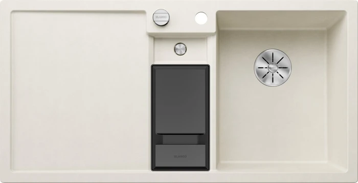 Blanco Collectis 6 S InFino Becken rechts mit Ablauffernbedienung softweiß
