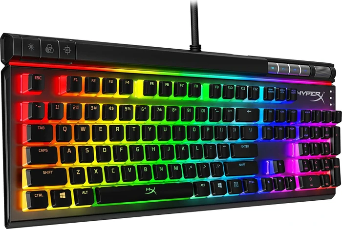 HP HyperX Alloy Elite 2, LEDs RGB, HyperX RED, USB, FR