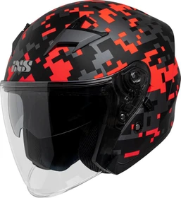 iXS 99 2.0 matt schwarz/rot