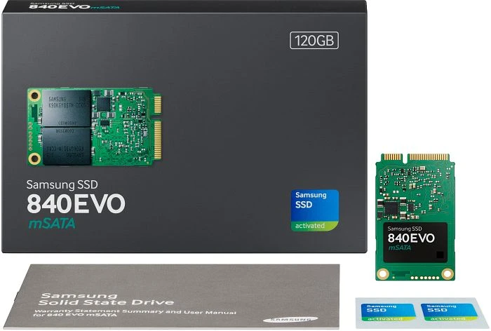 Samsung SSD 840 EVO 120GB, MO-300 / mSATA 6Gb/s