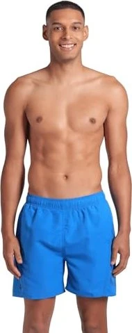 Arena Fundamentals Logo R Badeshorts white/navy (Herren)