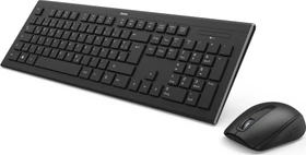 Hama Cortino Set Funk Tastatur und Maus, USB, DE