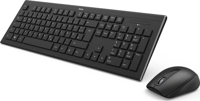 Hama Cortino Set Funk Tastatur und Maus, USB, DE