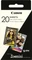 Canon ZP-2030 ZINK Sticker Fotopapier glänzend weiß, 50x76mm, 20 Blatt Vorschaubild