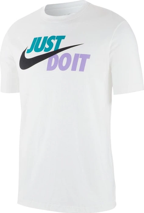 Nike JDI T-Shirt kurzarm white/spirit teal/atomic violet/black (Herren)