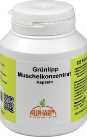 Allpharm Grünlipp Muschelkonzentrat Kapseln, 120 Stück