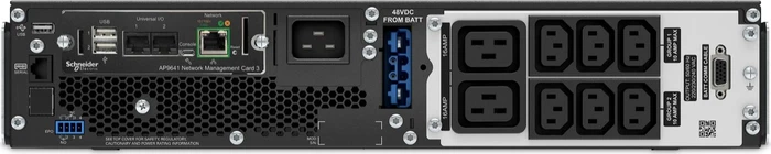 APC Smart-UPS SRT RM, 3000VA, inkl. Netzwerkkarte, Li-Ion Akku, USB/seriell