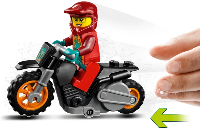 LEGO City - Feuer-Stuntbike