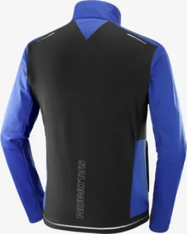 Salomon Gore-Tex Infinium Windstopper Funktionsjacke surf the web (Herren)