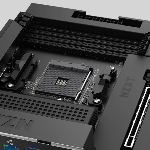 NZXT N7 B550 White (AMD AM4)