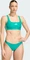 adidas 3-Streifen V-Back Bikini-Set equipment green/clear mint (Damen) Vorschaubild