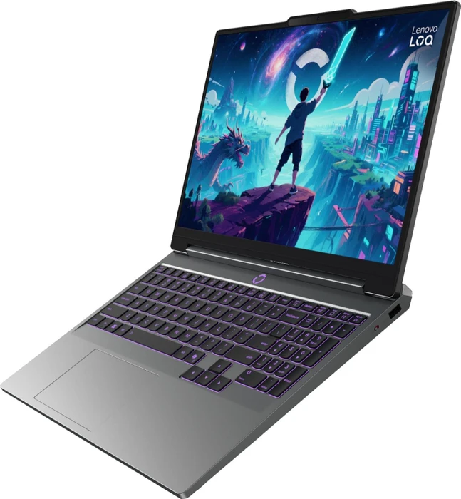 Lenovo LOQ 15IPH11, Luna Grey, Core Ultra 7 356H, 32GB RAM, 1TB SSD, GeForce RTX 5050, DE