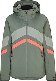 Ziener Telia Skijacke green mud (Damen)