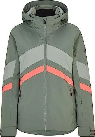 Ziener Telia Skijacke green mud (Damen)