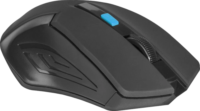 Defender Accura MM-275 Wireless Optical Mouse schwarz/blau, USB