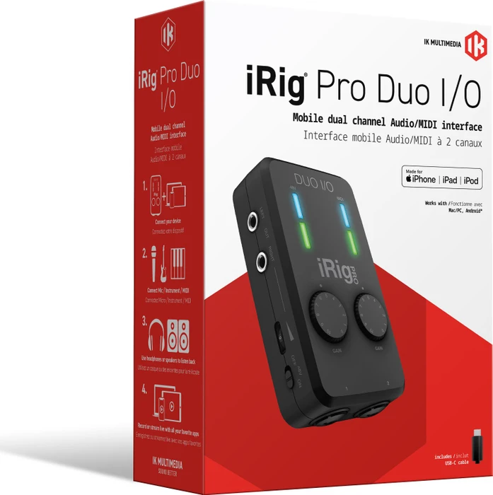 IK Multimedia iRig Pro Duo I/O