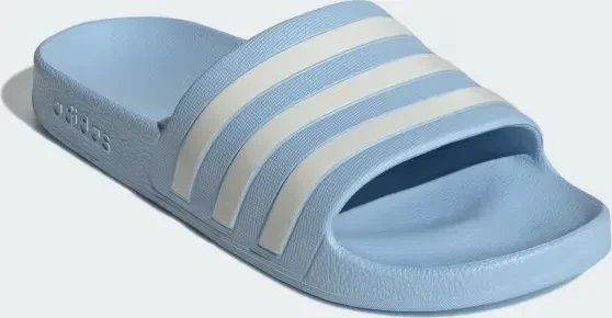 adidas Aqua Adilette glow blue/zero metalic (Damen)