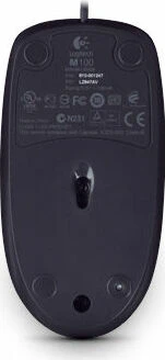 Logitech M100 V1 Optical Mouse schwarz, USB
