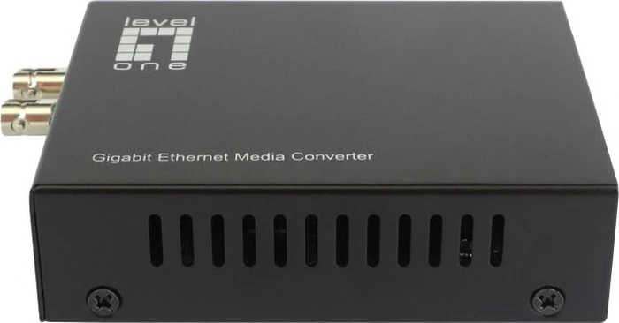 LevelOne GVT-2003 Gigabit Medienkonverter, 1x RJ-45, ST-Duplex MM, 20km